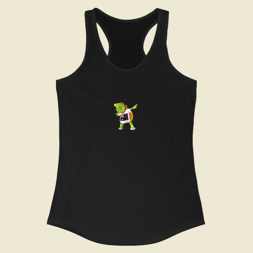 Australia Dabbing Turtle Racerback Tank Top Style