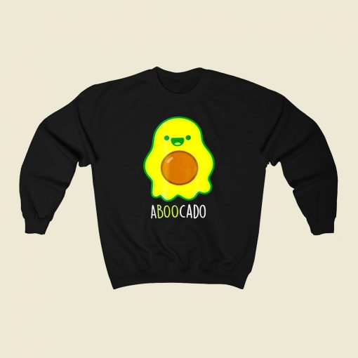 Avocado Costume Boo 80s Fashionable Sweatshirt