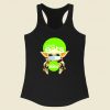 Baby Yoda Uber Eats Racerback Tank Top Style