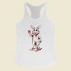 Bad Bunny Women Racerback Tank Top