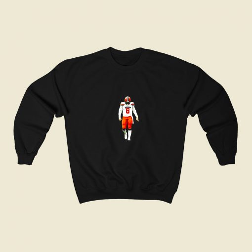 Baker Mayfield Browns 80s Fashionable Sweatshirt