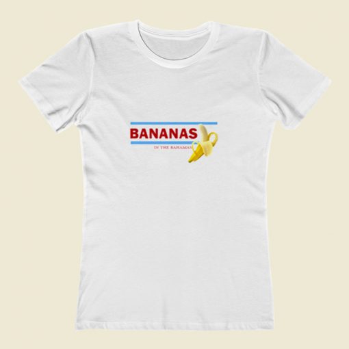 Bananas In The Bahamas Women T Shirt Style