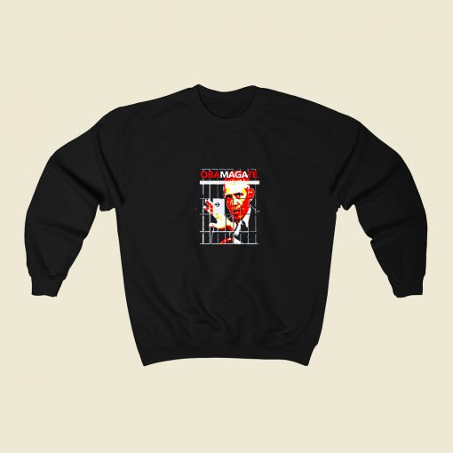 Barack Obama Gate 80s Fashionable Sweatshirt