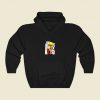 Bart Break Kid Heart Funny Cartoon 80s Hoodie Fashion