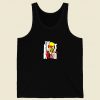 Bart Break Kid Heart Funny Cartoon Men Tank Top