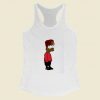 Bart Simpson Lil Yachty Women Racerback Tank Top