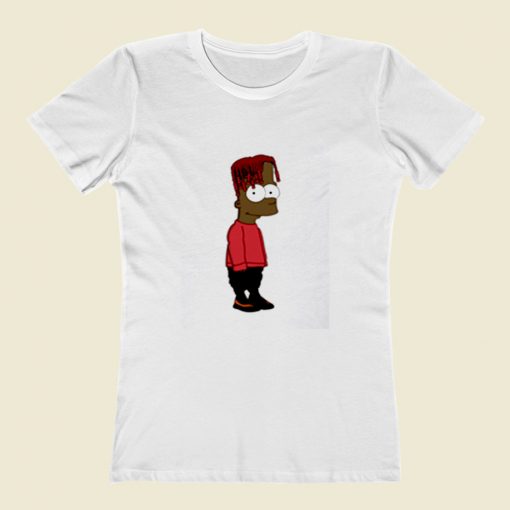 Bart Simpson Lil Yachty Women T Shirt Style