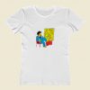 Bartsquiat Simpson Women T Shirt Style