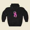 Baseball Pink Ribbon 80s Hoodie Fashion