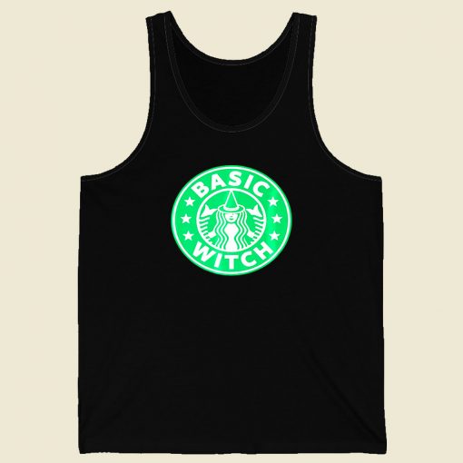 Basic Witch Men Tank Top