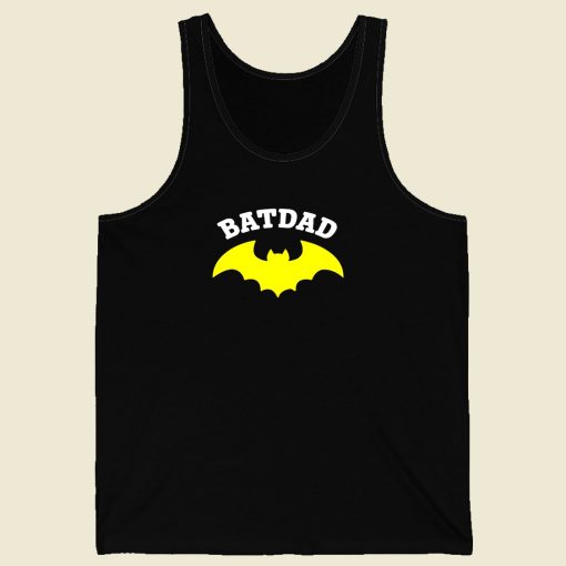 Batdad Halloween Horror Dad Father Papa Men Tank Top