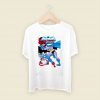 Batman And Captain America Men T Shirt Style