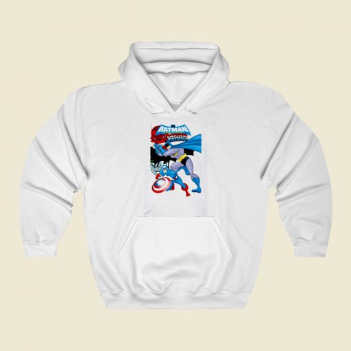 Batman And Captain America Street Hoodie Style