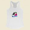 Batman The Joker Arch Enemies Women Racerback Tank Top