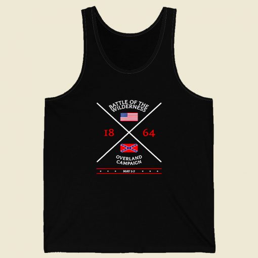 Battle Of The Wilderness Men Tank Top