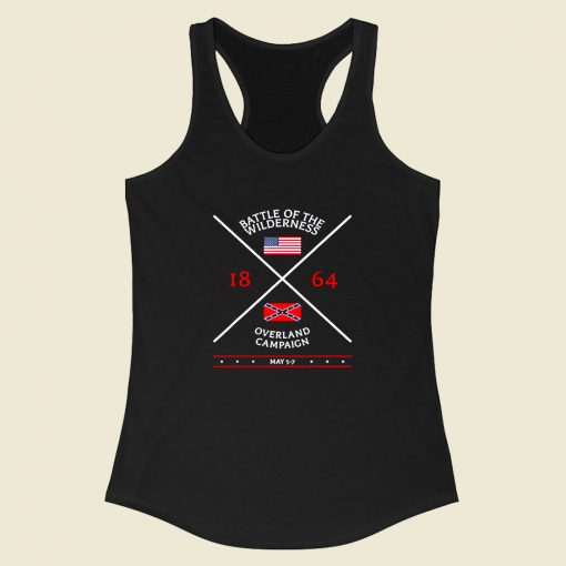 Battle Of The Wilderness Racerback Tank Top Style