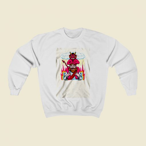 Best Buds Christmas Sweatshirt Style