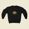 Best Llama Dad Ever 80s Fashionable Sweatshirt