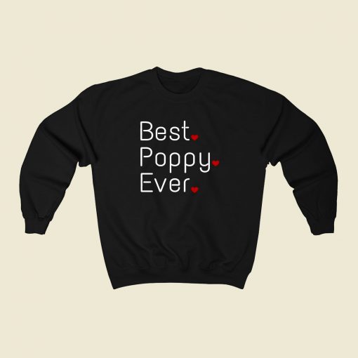 Best Poppy 80s Fashionable Sweatshirt