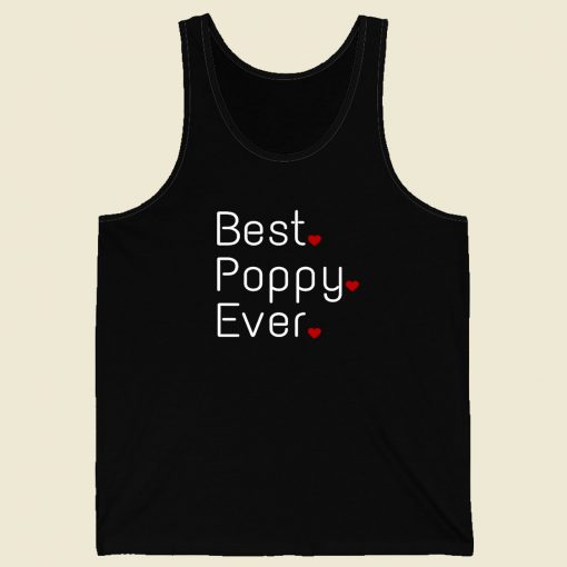 Best Poppy Men Tank Top