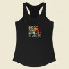 Best Pucking Dad Ever Hockey Racerback Tank Top Style