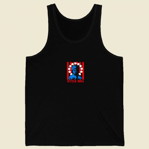 Betsy Ross Flag American Men Tank Top