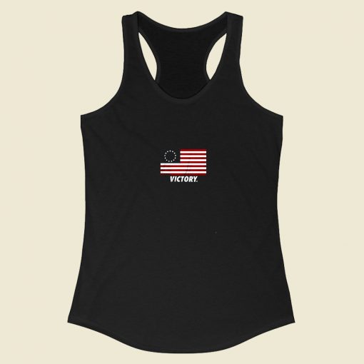 Betsy Ross Flag Racerback Tank Top Style