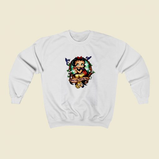 Betty Boop Christmas Sweatshirt Style