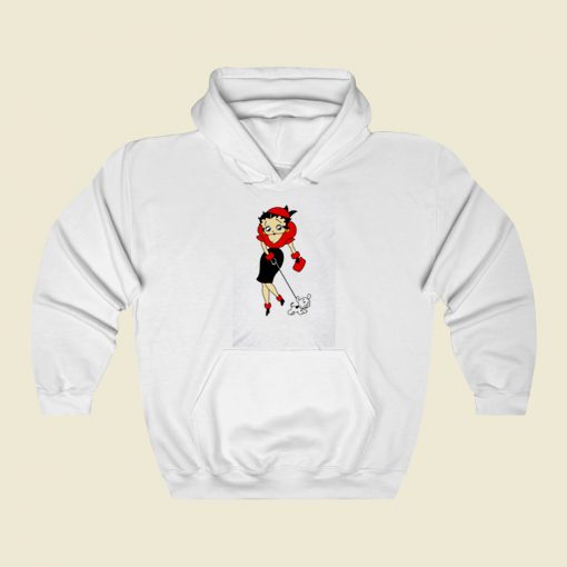 Betty Boop Dog Street Hoodie Style