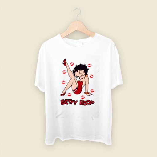 Betty Boop Lips Men T Shirt Style