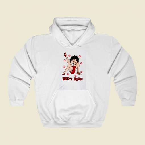 Betty Boop Lips Street Hoodie Style