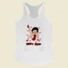 Betty Boop Lips Women Racerback Tank Top