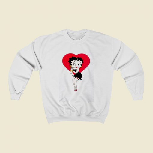 Betty Boop Love Christmas Sweatshirt Style