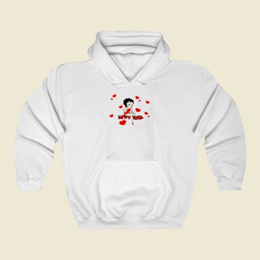 Betty Boop Love Love Street Hoodie Style