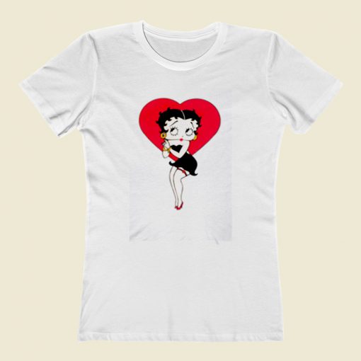 Betty Boop Love Women T Shirt Style