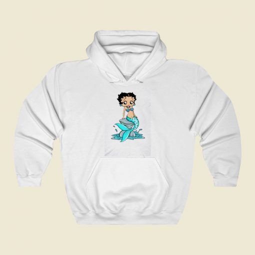 Betty Boop Mermaid Street Hoodie Style