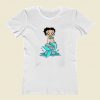 Betty Boop Mermaid Women T Shirt Style