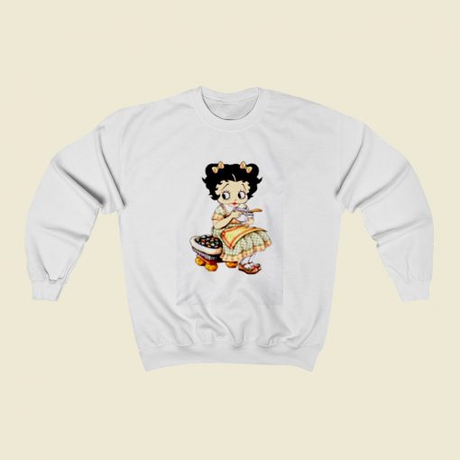 Betty Boop Vintage Christmas Sweatshirt Style