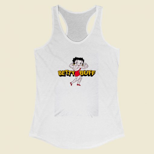 Betty Buff Women Racerback Tank Top