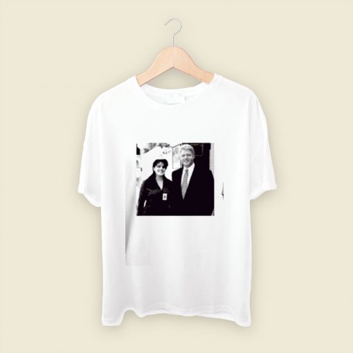 Bill Clinton And Monica Lewinsky Men T Shirt Style