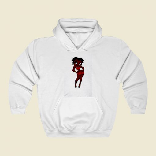 Black Betty Boop Street Hoodie Style