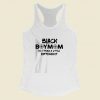 Black Boy Mom Women Racerback Tank Top