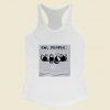 Black Cat Ew People Women Racerback Tank Top