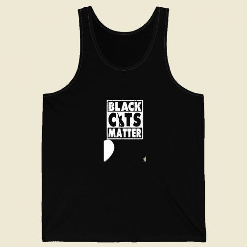 Black Cats Matter Men Tank Top