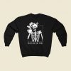 Black Like My Soul 80s Fashionable Sweatshirt