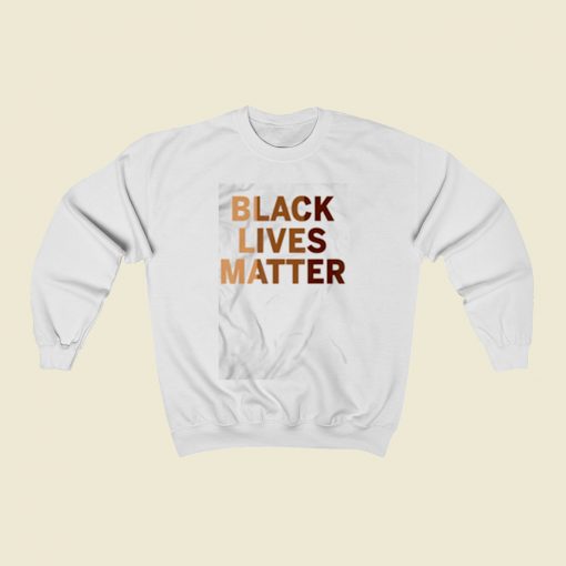 Black Lives Matter Christmas Sweatshirt Style