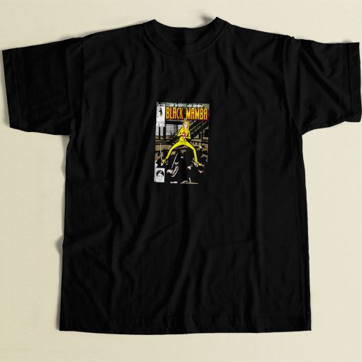 Black Mamba 80s Men T Shirt