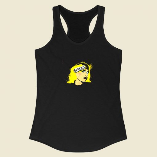 Blondie Face Racerback Tank Top Style