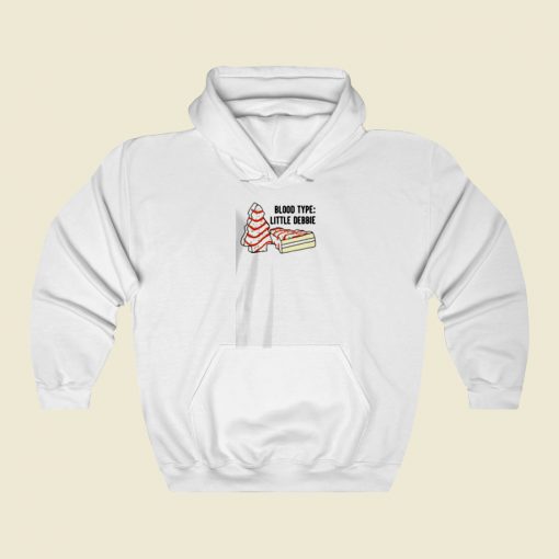 Blood Type Little Debbie Street Hoodie Style