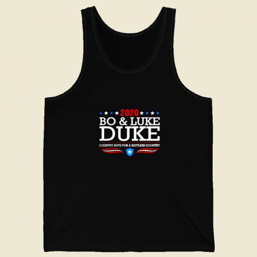 Bo And Luke Duke Men Tank Top